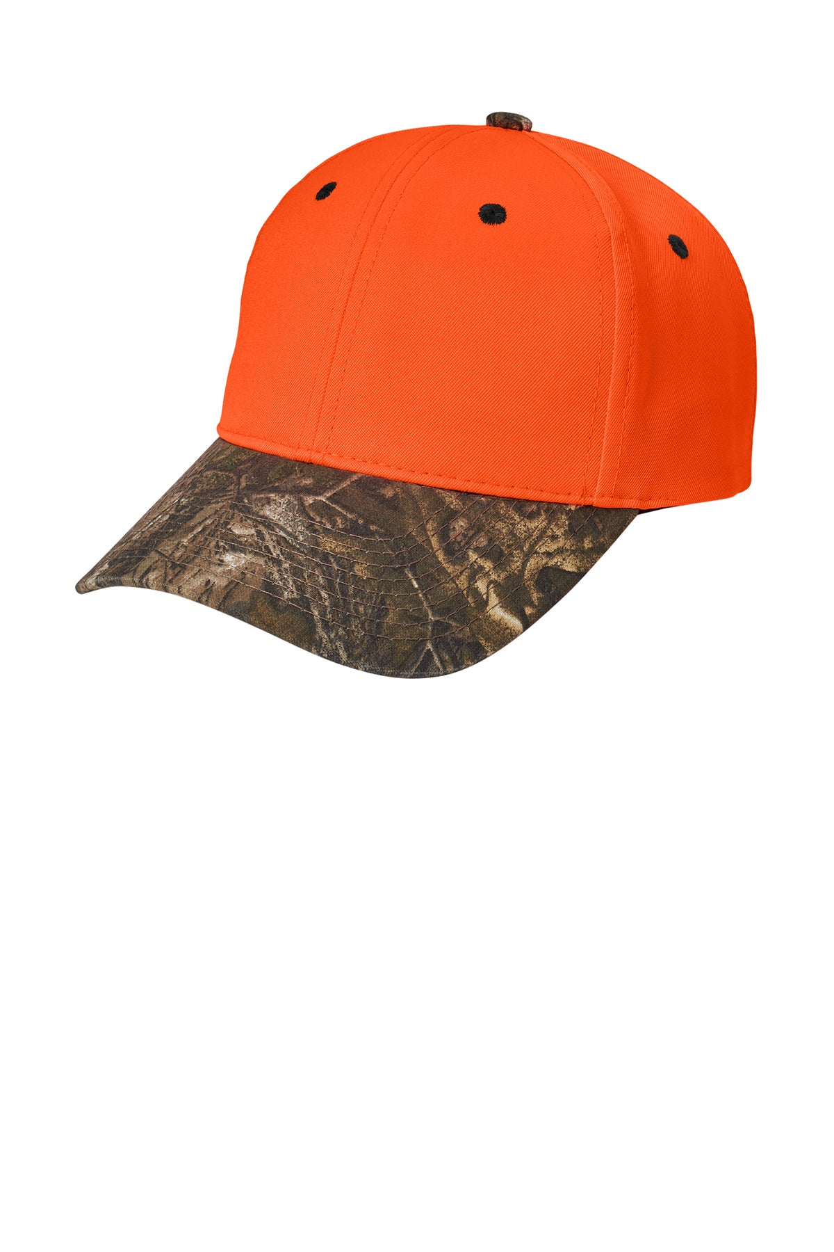 Enhanced Visibility Cap with Camo Brim