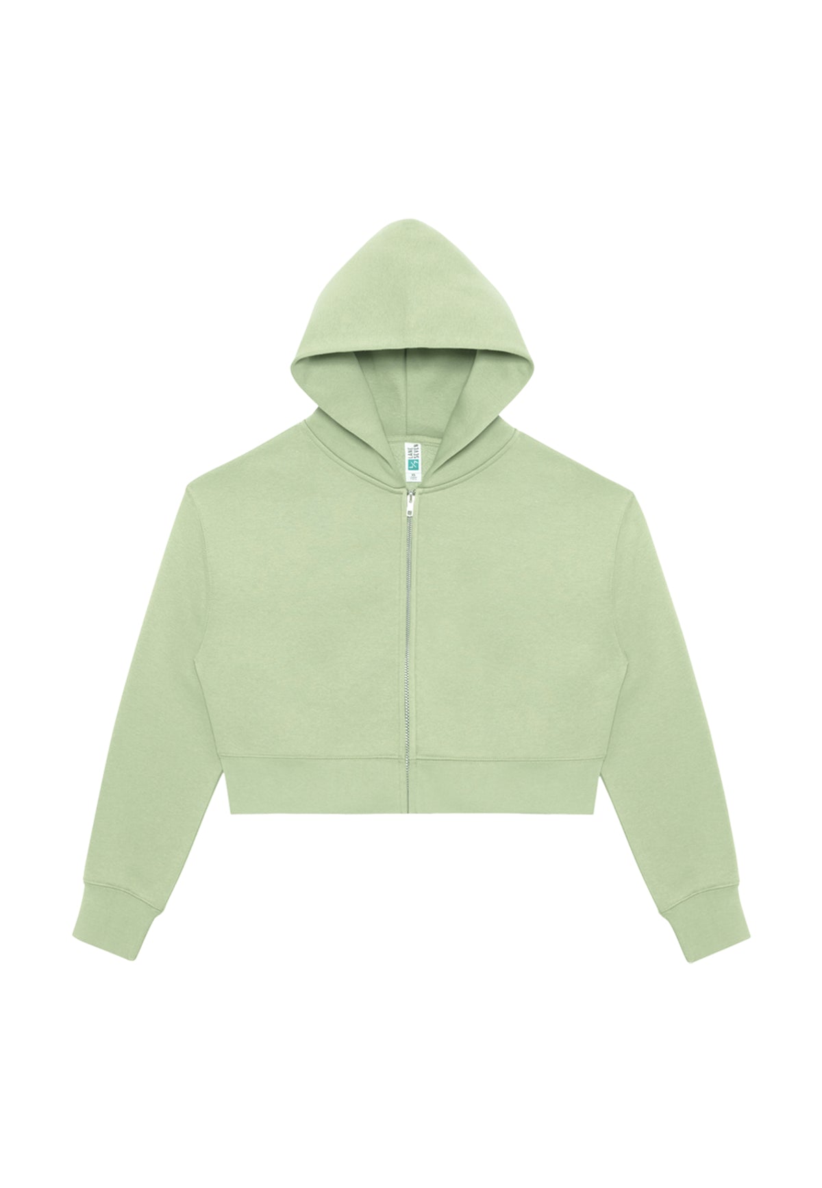 Lane Seven – Relaxed Crop Zip Hoodie