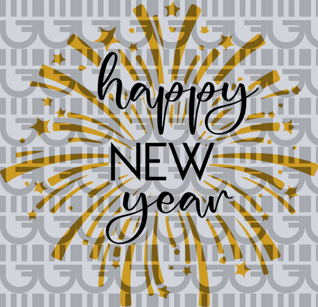 Happy New Year Fireworks