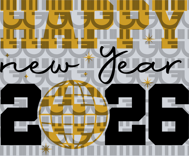 Happy New Year 2026 Disco