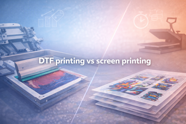 DTF printing vs screen printing