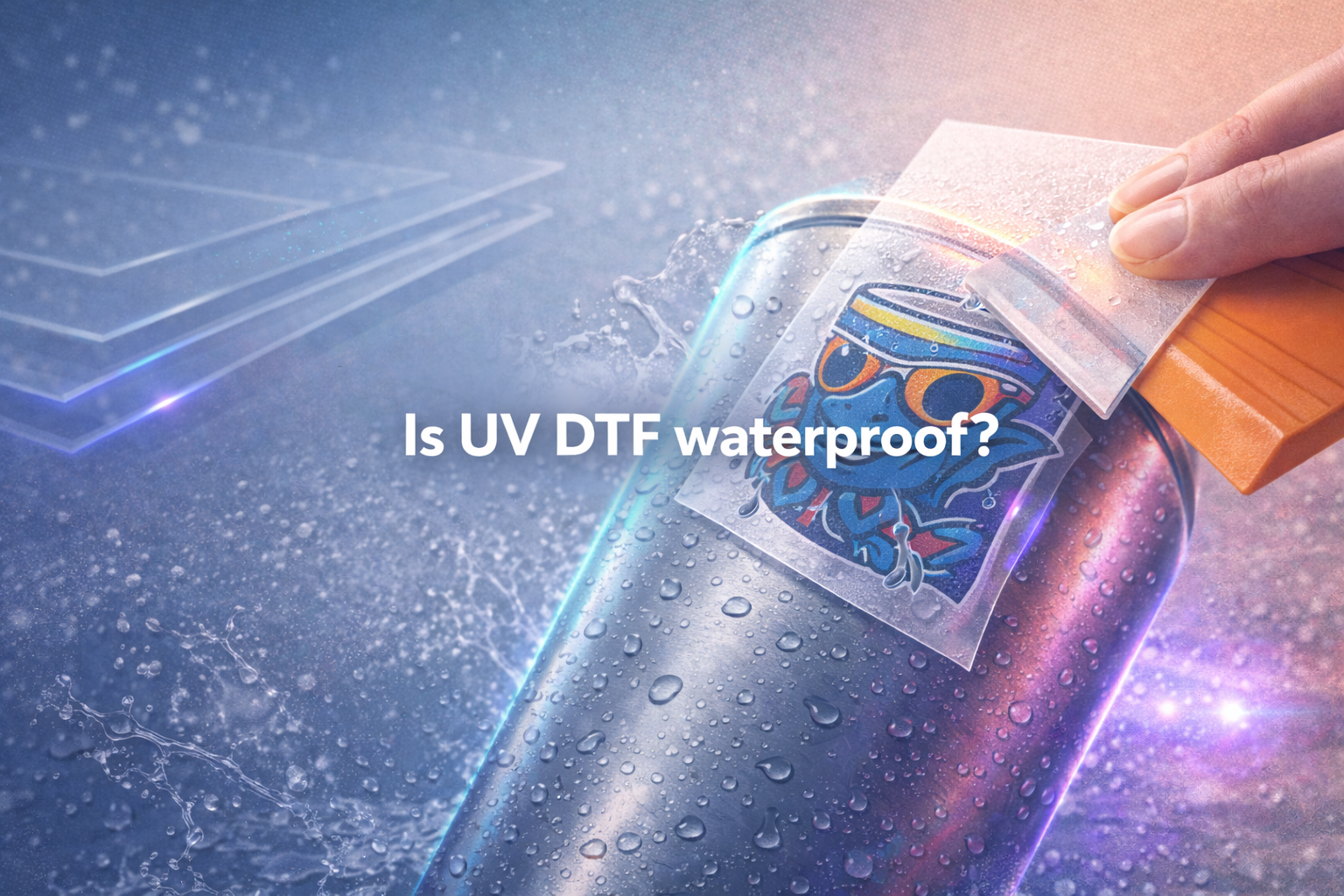 Is UV DTF waterproof