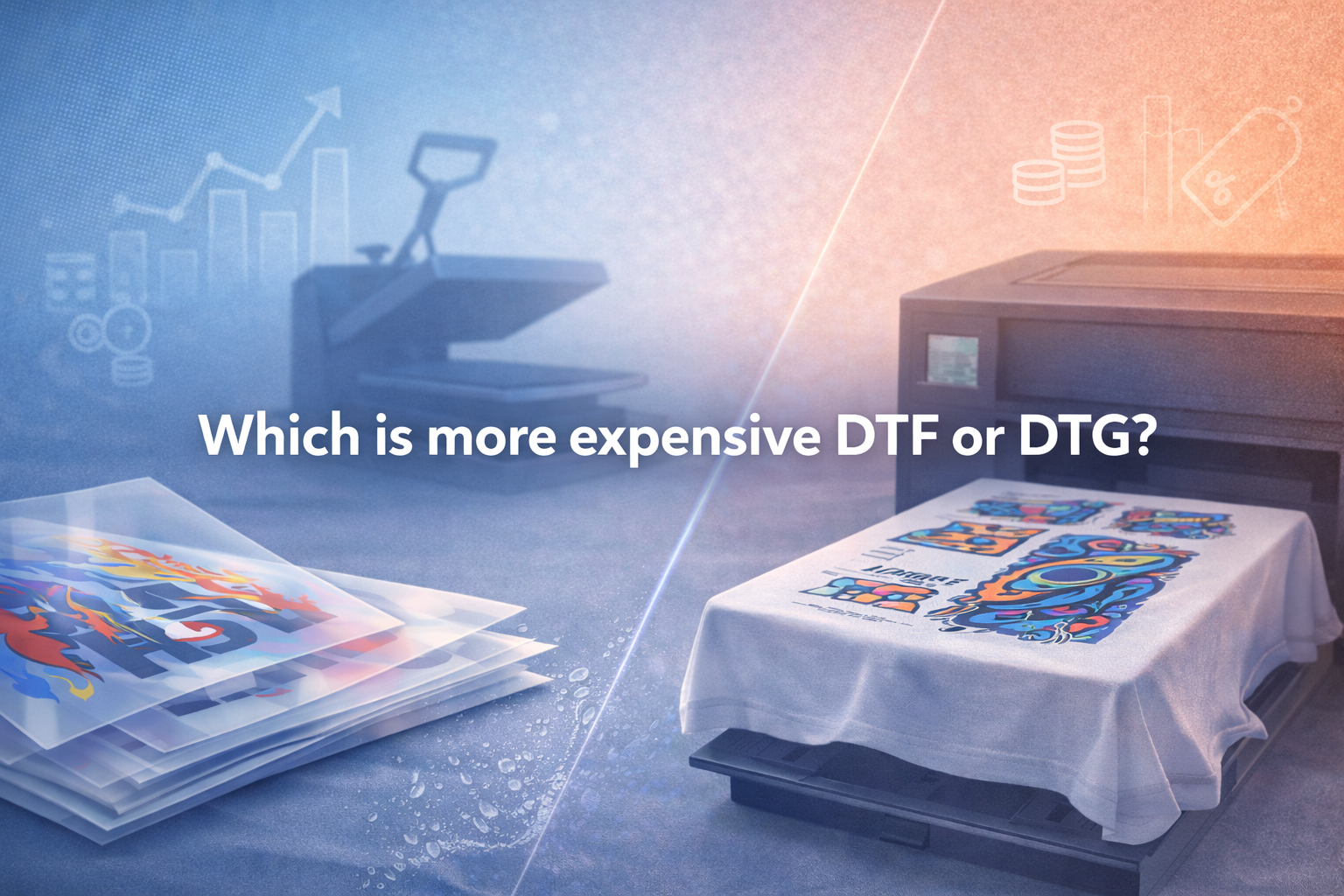 Which is more expensive DTF or DTG