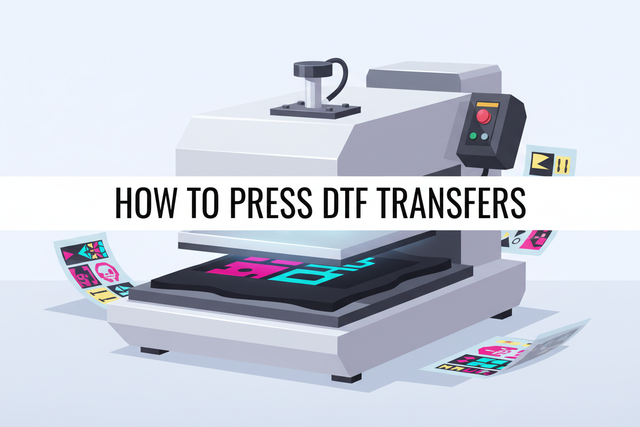 How To Press DTF Transfers