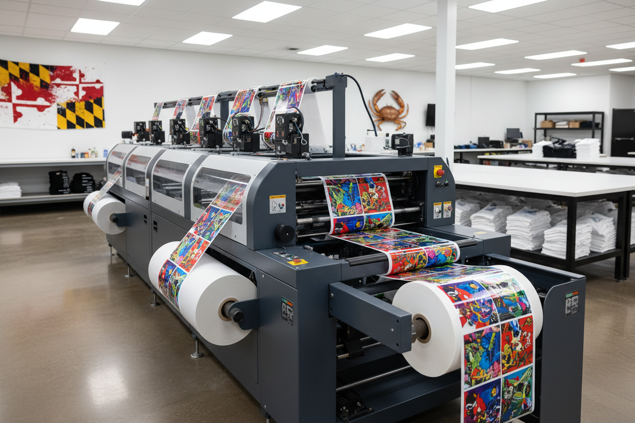 DTF Printing in Maryland: The Ultimate Guide to Direct-to-Film Printing Services