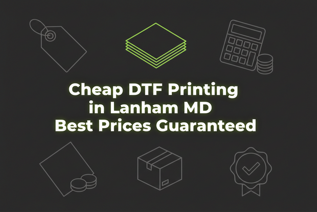Cheap DTF Printing in Lanham MD