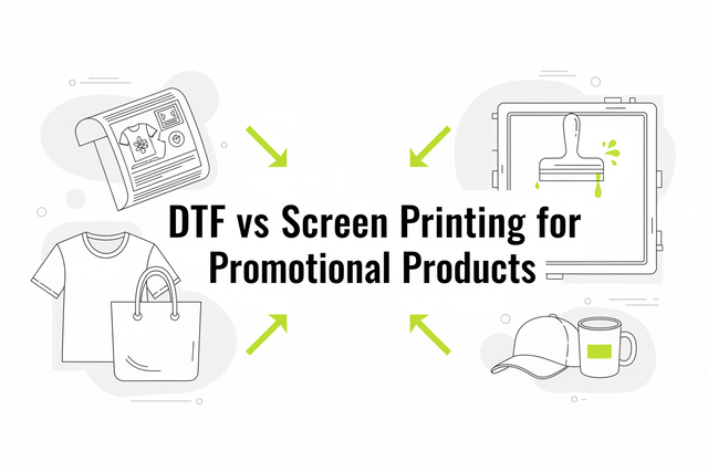 DTF vs. Screen Printing for Promotional Products