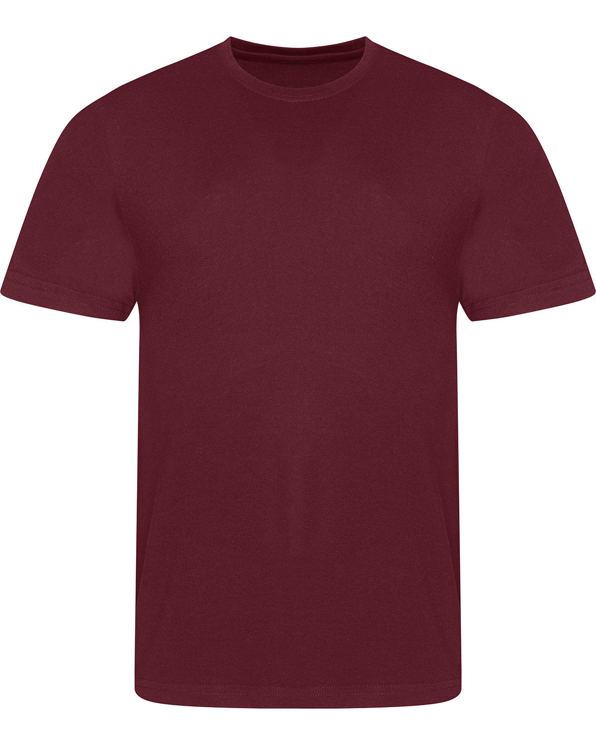 Burgundy T-shirt Mockup