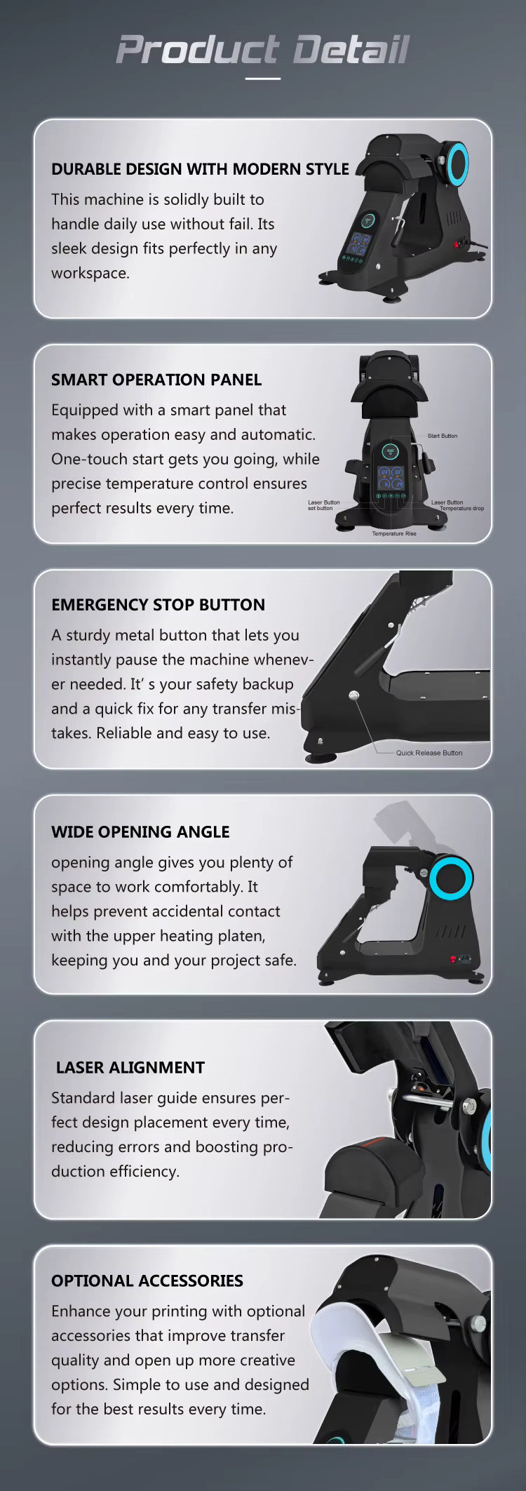 Fully Automatic Cap Press Machine with Dual Heating Laser Alignment Electric Hat Heat Press