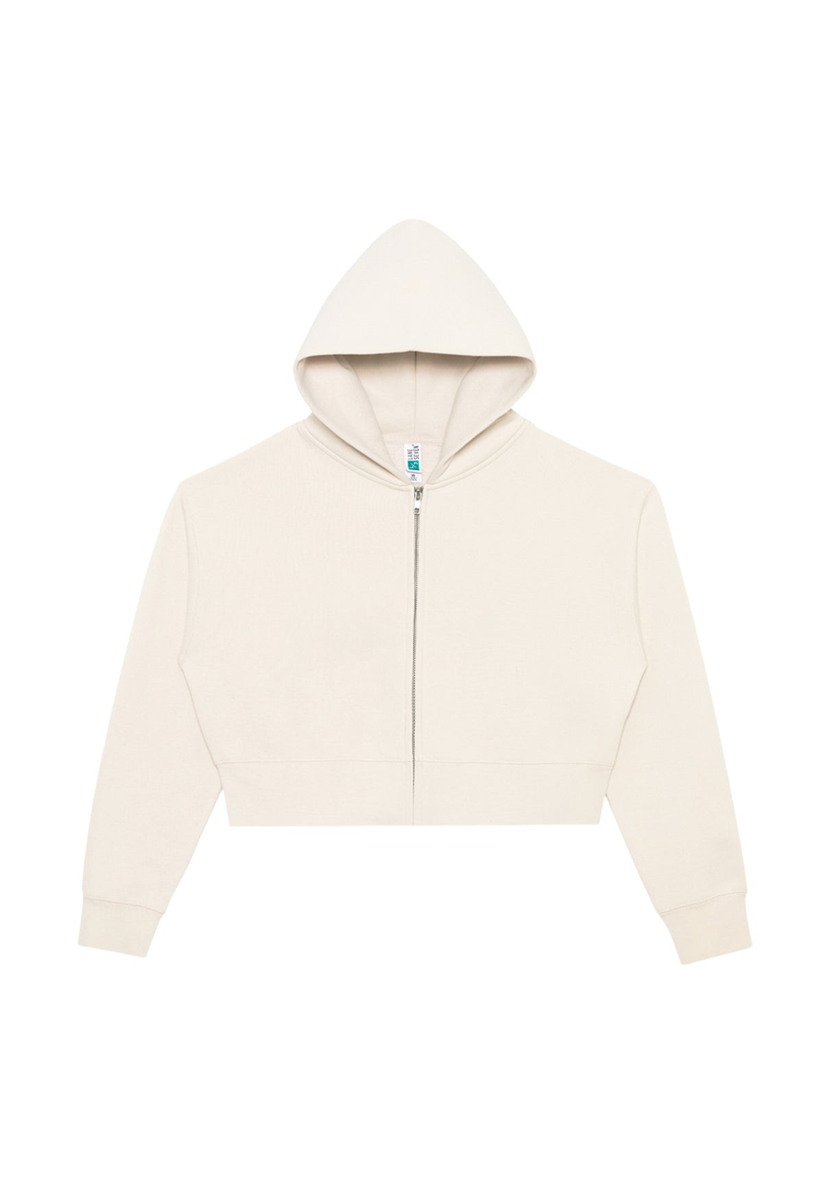 Lane Seven – Relaxed Crop Zip Hoodie