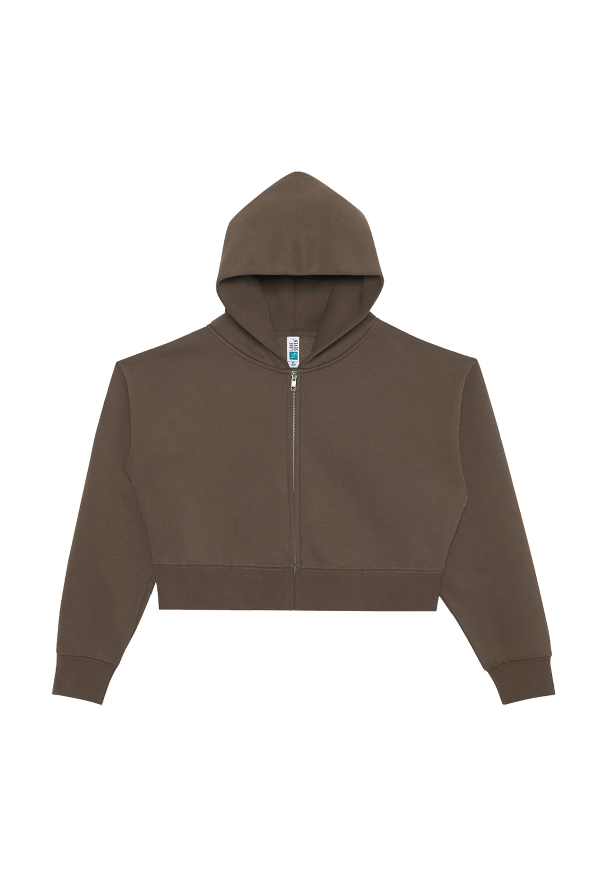 Lane Seven – Relaxed Crop Zip Hoodie