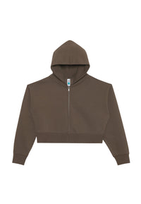 Lane Seven – Relaxed Crop Zip Hoodie