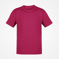 Red Hot Chili colored t-shirt on a light gray background