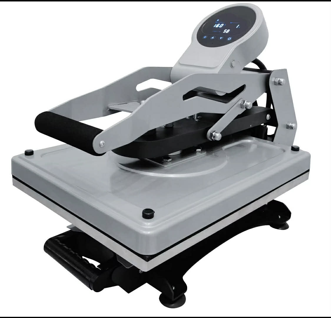 Newest Cast Aluminum Magnetic Slide Heat Press Machine for Sublimation T-shirt Printing Plate