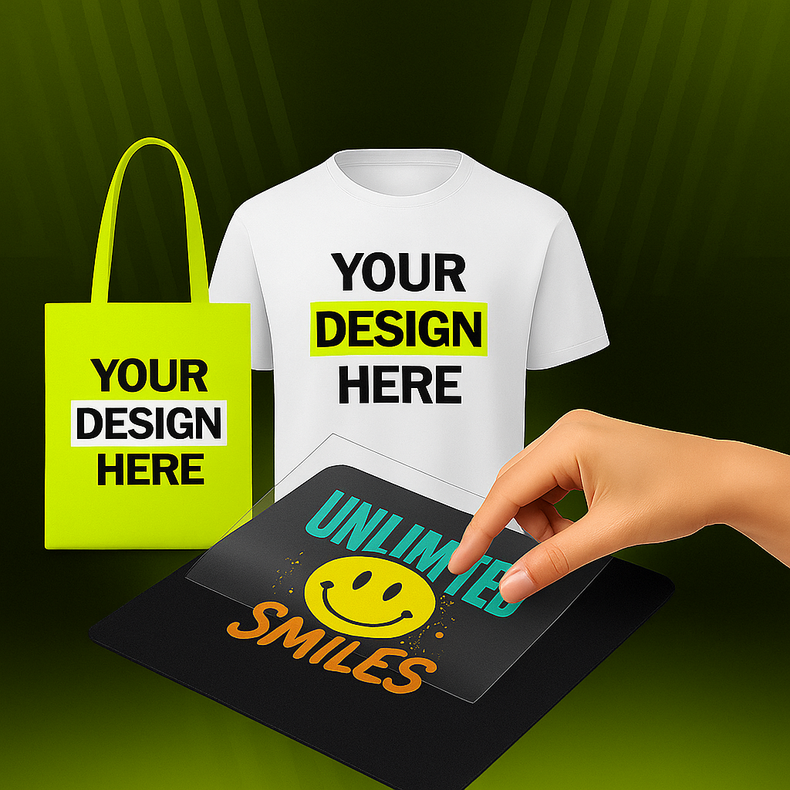 DTF TRANSFERS - Transfers By Size