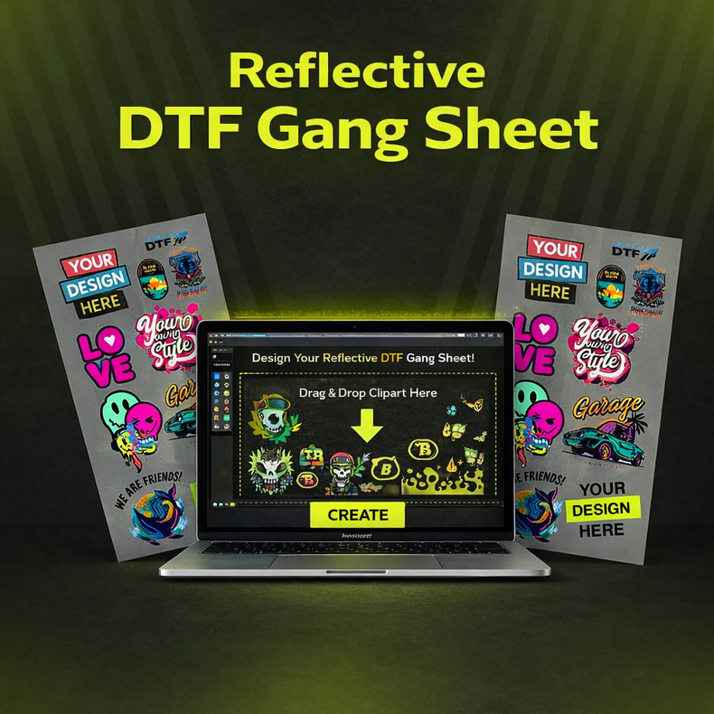Build Your Reflective DTF Gang Sheet